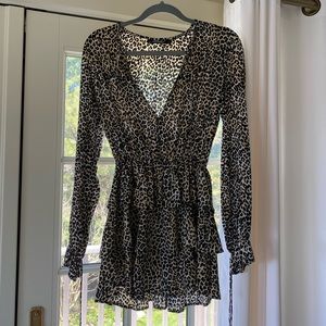 Cheetah Print Dress